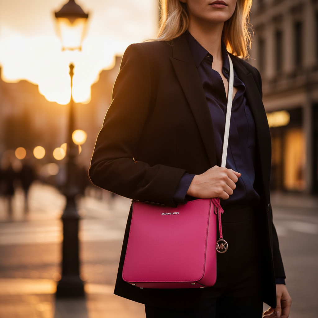 Michael Kors Multicolor Canvas Crossbody Bag