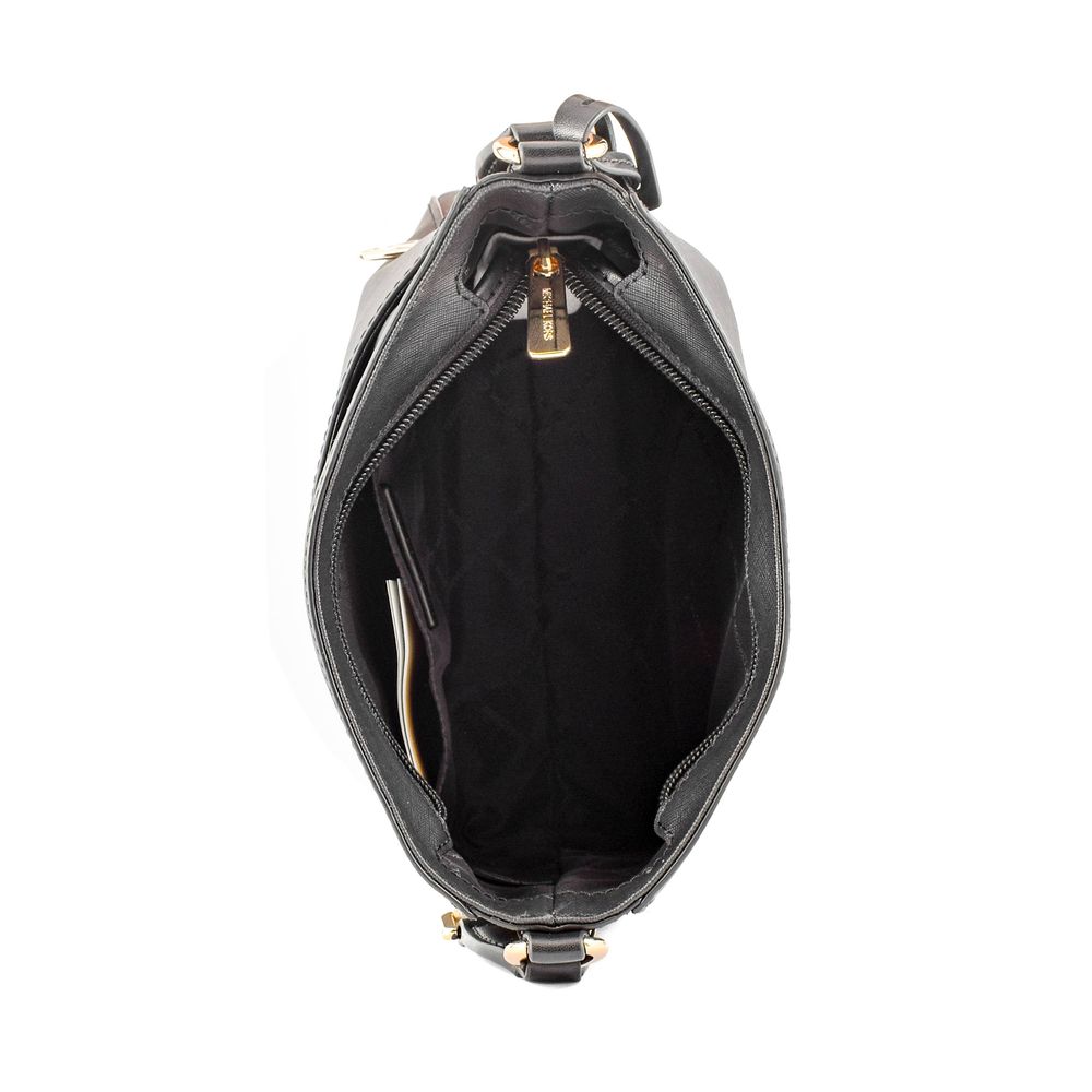 Michael Kors svart axelväska i canvas