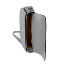 Michael Kors grå läderaxelväska