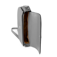 Michael Kors grå läderaxelväska