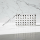 Bílá kožená psací kabelka Michael Kors