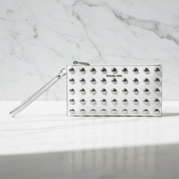 Bílá kožená psací kabelka Michael Kors