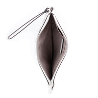 Bílá kožená psací kabelka Michael Kors