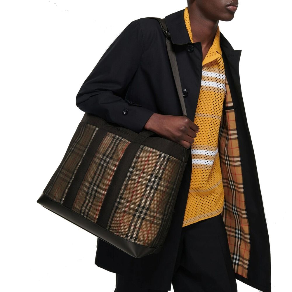 Burberry béžová polyamidová taška