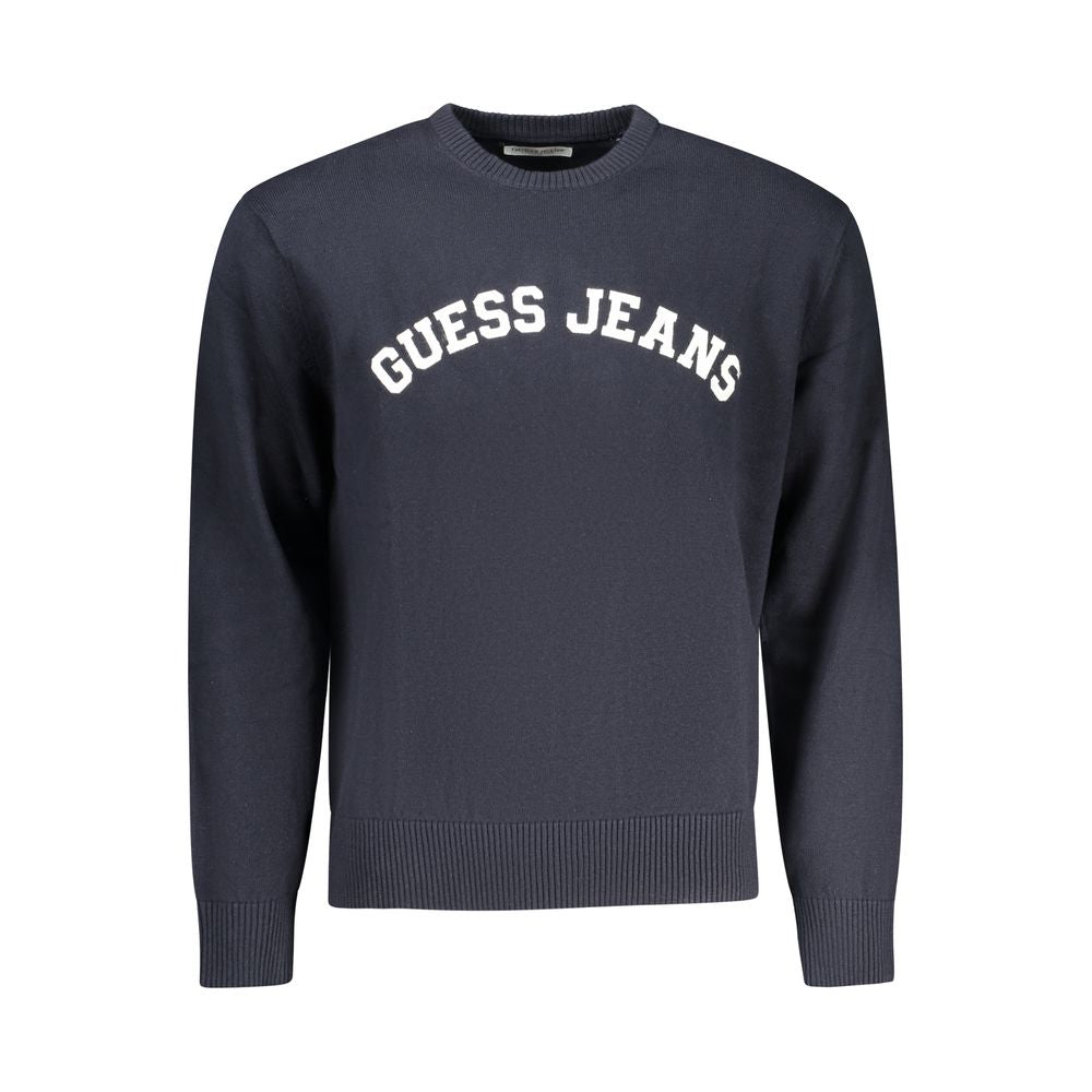 Guess Jeans Blå Bomull Herrtröja