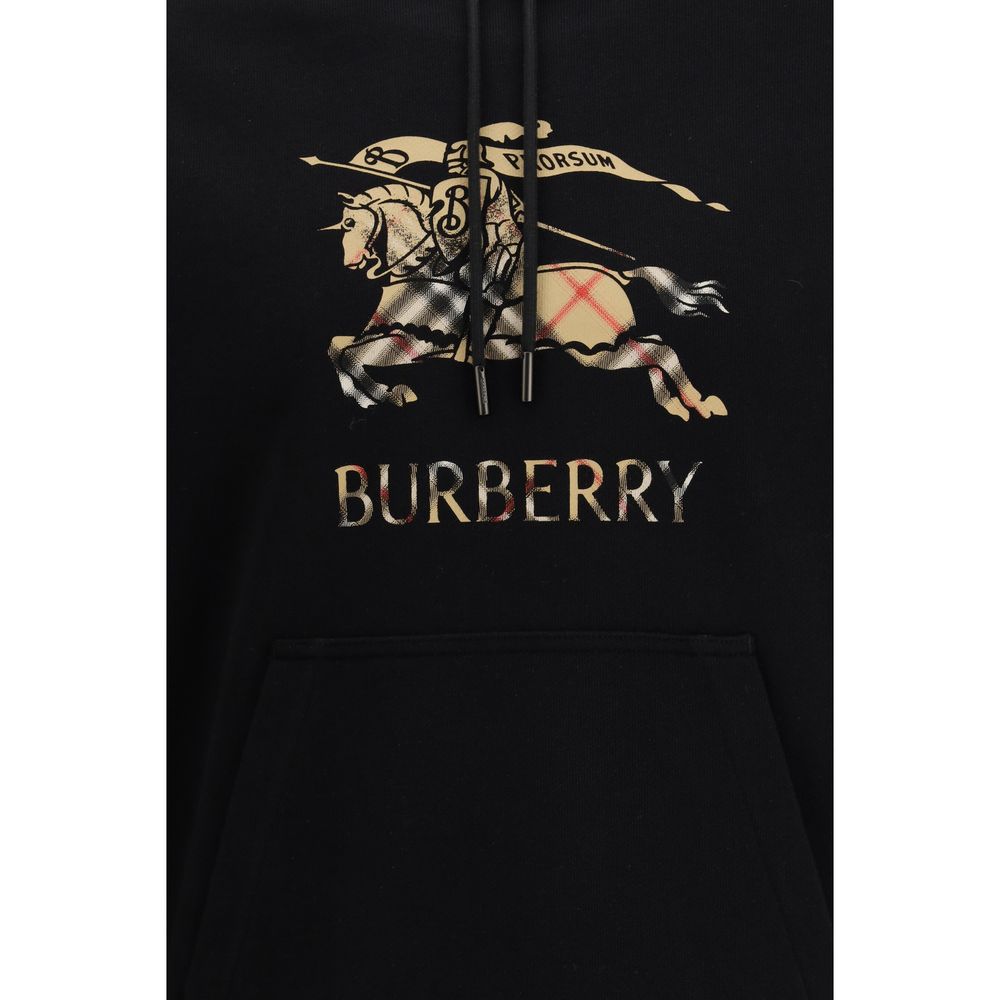 Černá bavlněná mikina Burberry