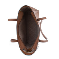 Hnědá plátěná taška Michael Kors