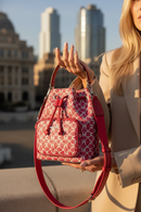 Michael Kors Multicolor Nylon Backet Bag