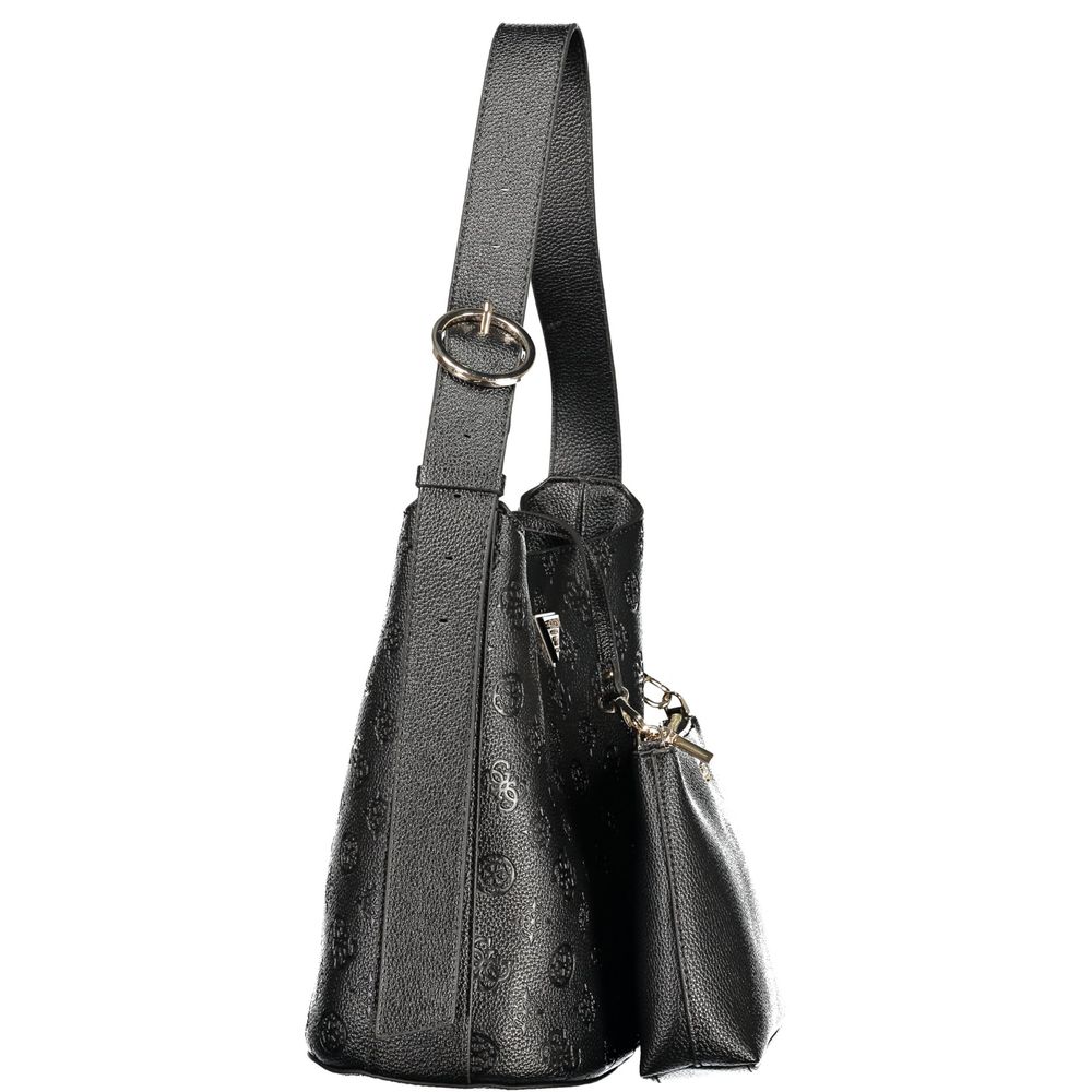 Dámská kabelka Guess Jeans "Nero Polyuretano Bucket Bag"