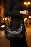 Guess Jeans Black Polyurethane Women's Handbag