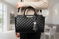 Guess Jeans Black Polyurethane Women's Handbag