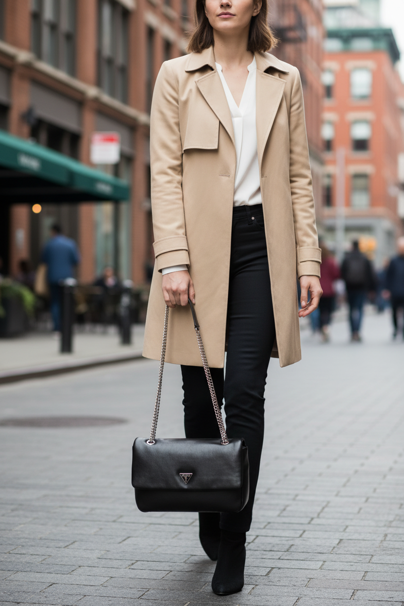 Dámská kabelka Guess Jeans Nero