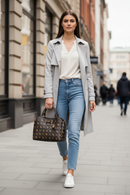 Dámská kabelka Guess Jeans Marrone z polyuretanu