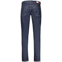 Tommy Hilfiger Blue Cotton Men's Slim Tapered Jeans