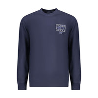 Tommy Hilfiger Blue Cotton Men Sweatshirt