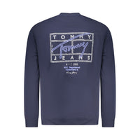Tommy Hilfiger Blue Cotton Men Sweatshirt