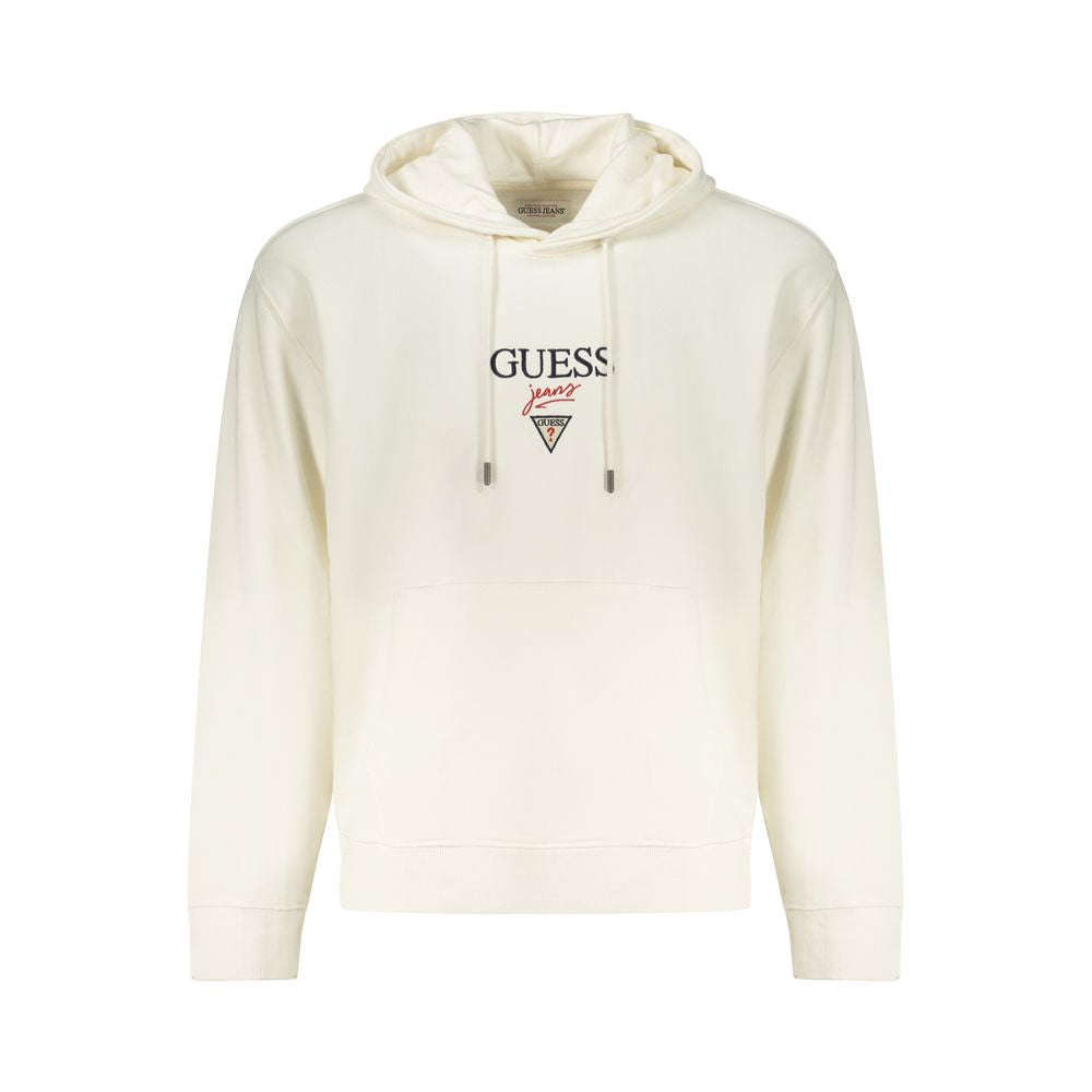 Guess Jeans Bianco bomulls herrtröja