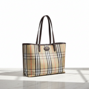 Bavlněná kabelka Burberry v vícebarevné barvě