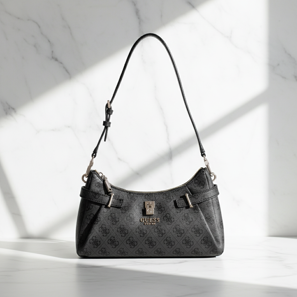 Dámská kabelka Guess Jeans Nero z polyuretanu