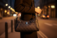 Dámská kabelka Guess Jeans Nero z polyuretanu