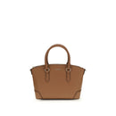 Hnědá telecí kožená kabelka Michael Kors Bos Taurus