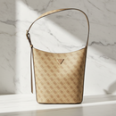 Guess Jeans Beige Polyuretan Damväska