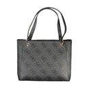 Dámská kabelka Guess Jeans z černého polyuretanu