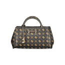 Guess Jeans Marrone Poliuretano Damhandväska