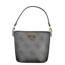 Dámská kabelka Guess Jeans z černého polyuretanu