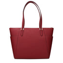 Červená kožená taška přes rameno Michael Kors