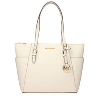 Michael Kors Beige Läder Axelväska