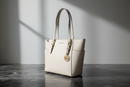 Michael Kors Beige Läder Axelväska