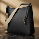 Michael Kors svart axelväska i läder