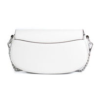 Michael Kors White Leather Shoulder Bag