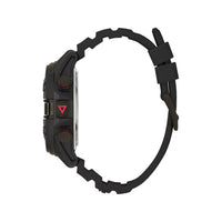 Guess svart sportklocka i harts