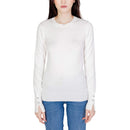 Guess White Cotton Sweatshirt