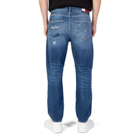 Tommy Hilfiger Jeans Blue Cotton Slim Fit Jeans