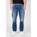 Tommy Hilfiger Jeans Blue Cotton Slim Fit Jeans
