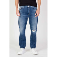 Tommy Hilfiger Jeans Blue Cotton Slim Fit Jeans