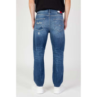 Tommy Hilfiger Jeans Blue Cotton Slim Fit Jeans