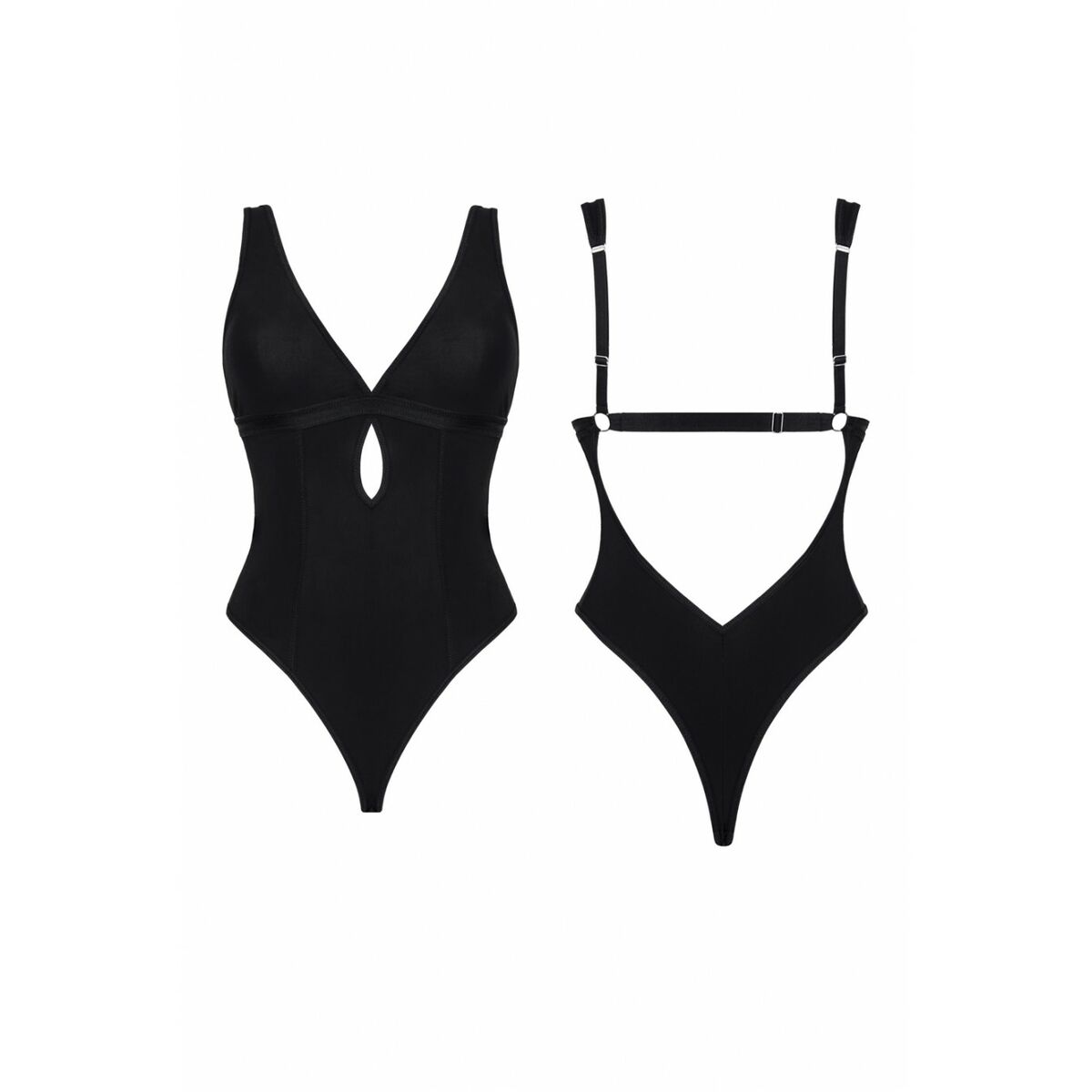 Body Demoniq Černý XL