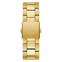 Guess guldfärgad klocka i rostfritt stål