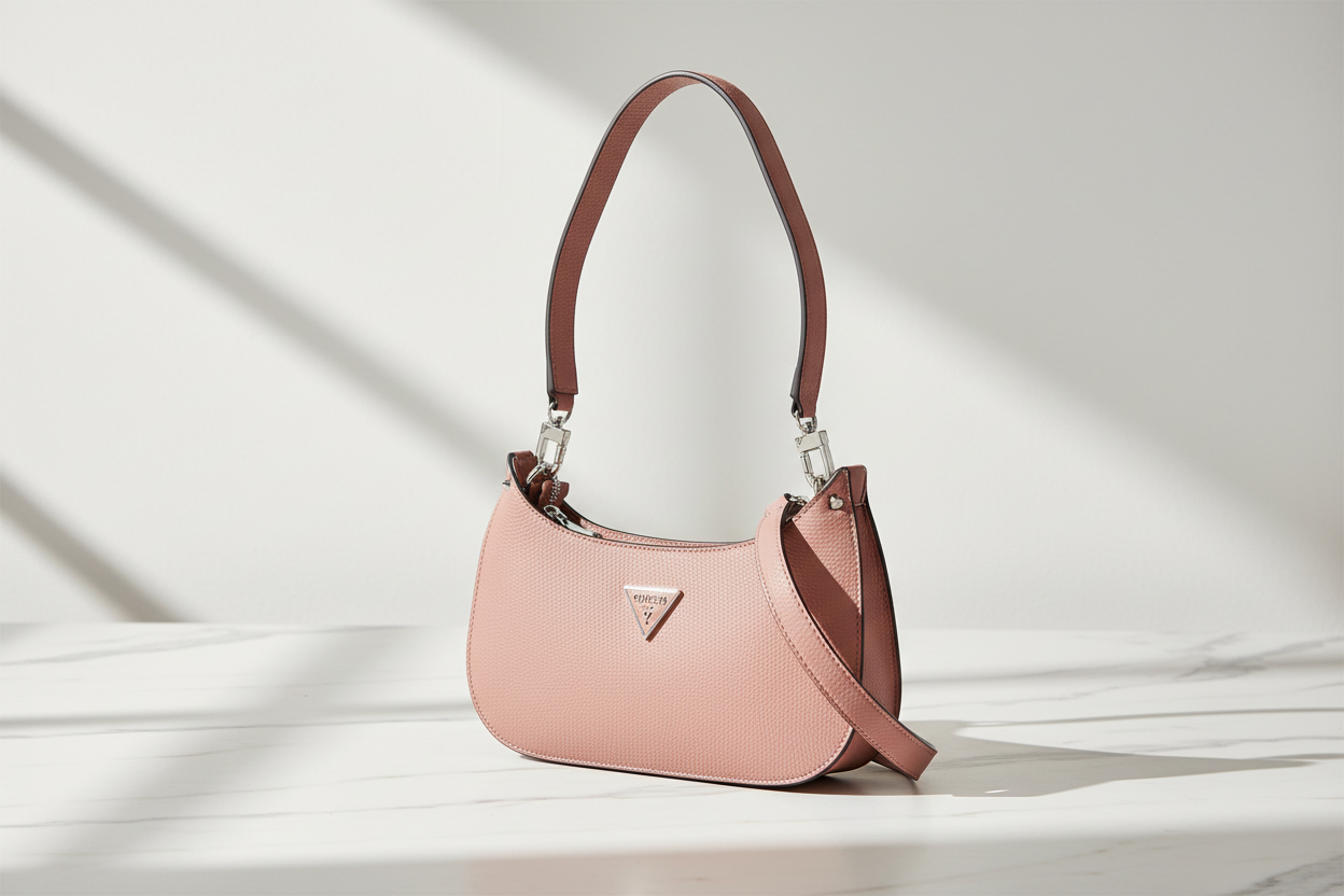 Dámská kabelka Guess Jeans Rosa z poliuretanu