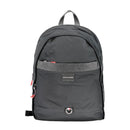 Tommy Hilfiger Black Polyester Men Backpack