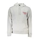 Tommy Hilfiger Grigio Cotton Men's Hoodie