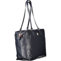 Tommy Hilfiger Blue Polyester Women Shoulder Bag