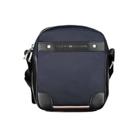 Tommy Hilfiger Blue Polyester Men's Shoulder Bag