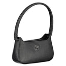 Tommy Hilfiger Black Polyurethane Women Handbag