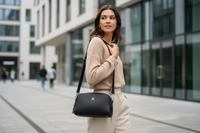 Tommy Hilfiger Nero Poliuretano Woman Shoulder Bag