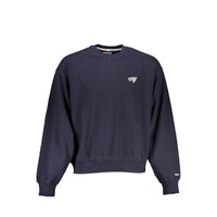 Tommy Hilfiger Blue Cotton Men Sweatshirt